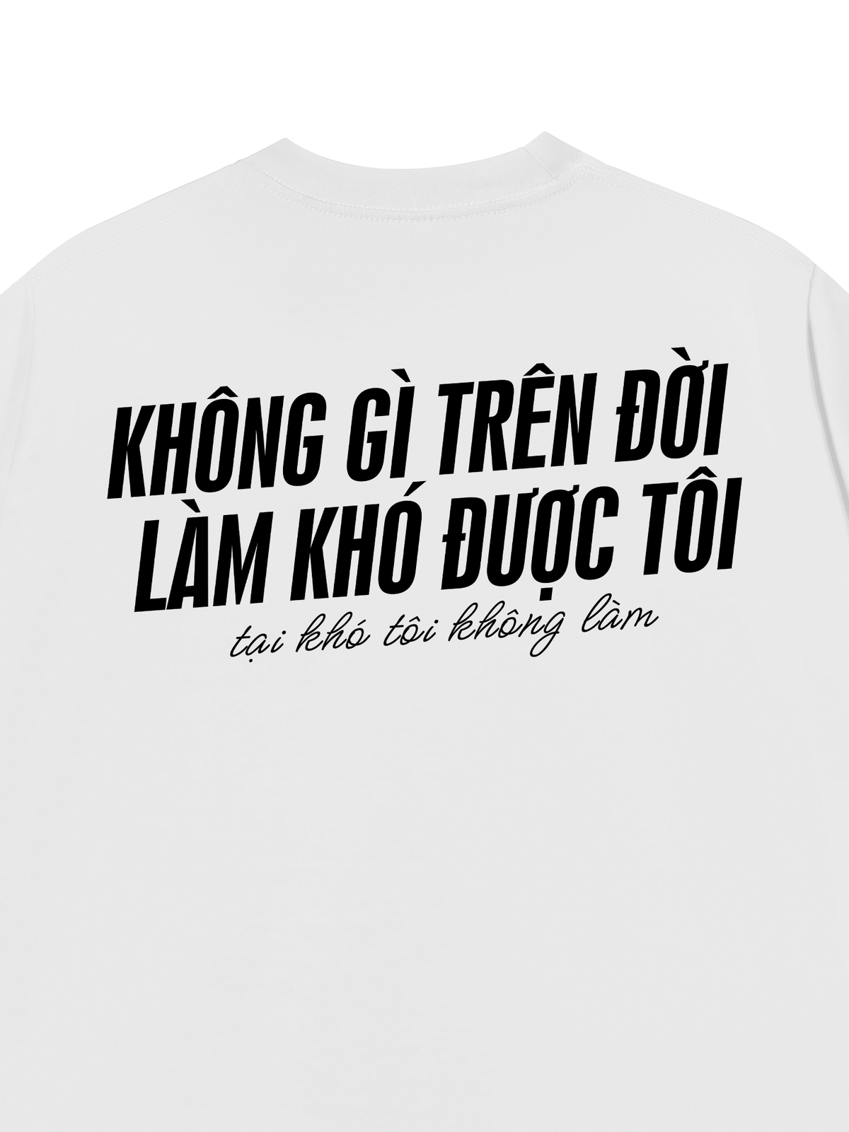 Áo Thun Relaxed Fit Không Gì Làm Khó