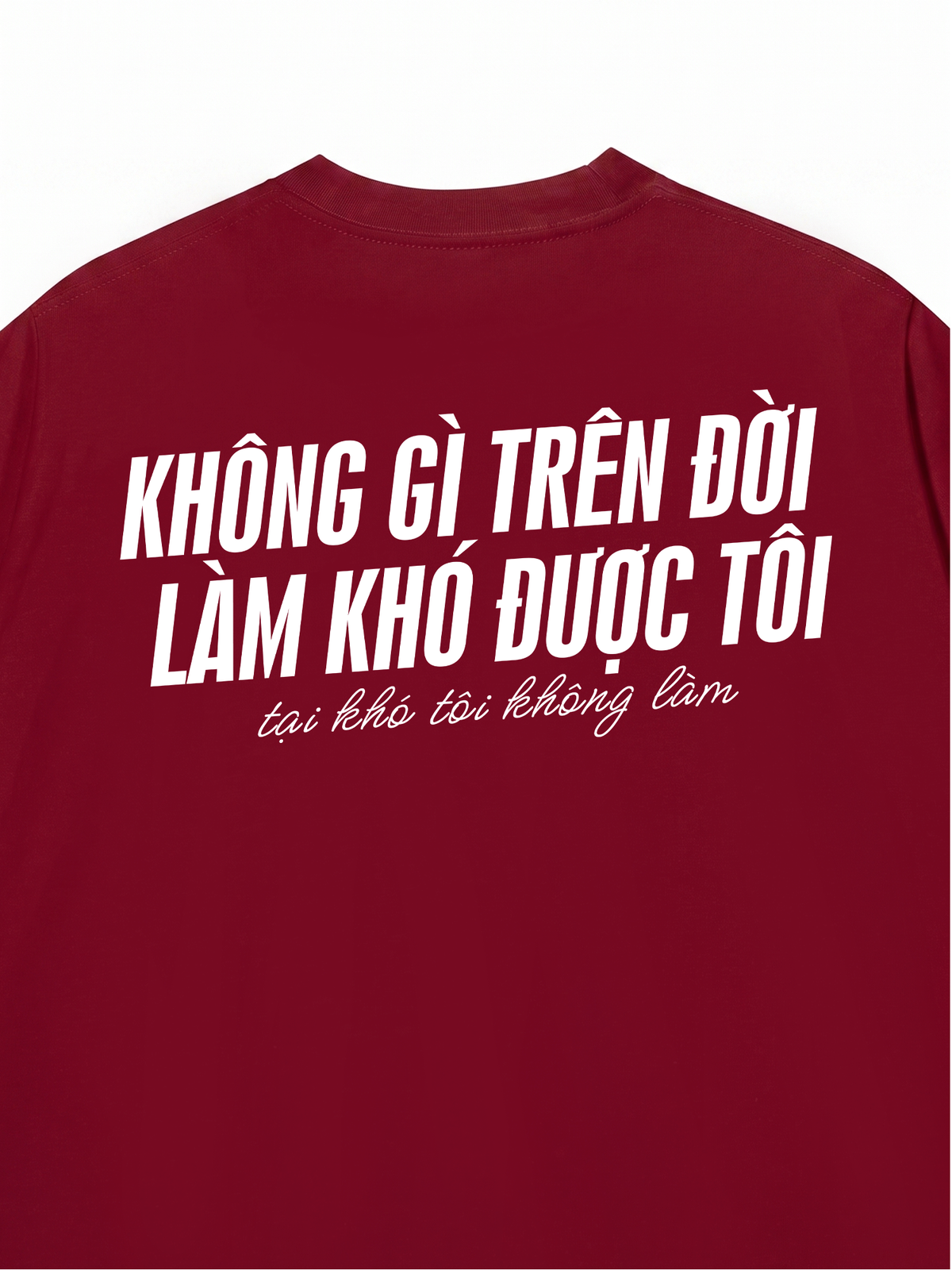Áo Thun Relaxed Fit Không Gì Làm Khó
