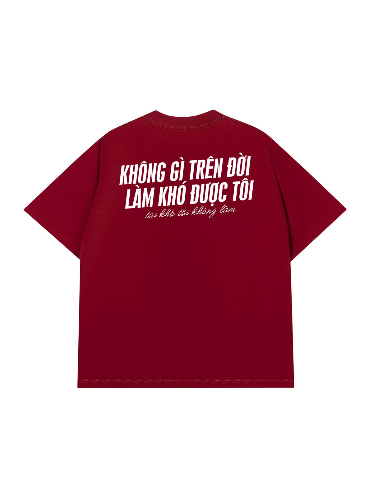 Áo Thun Relaxed Fit Không Gì Làm Khó