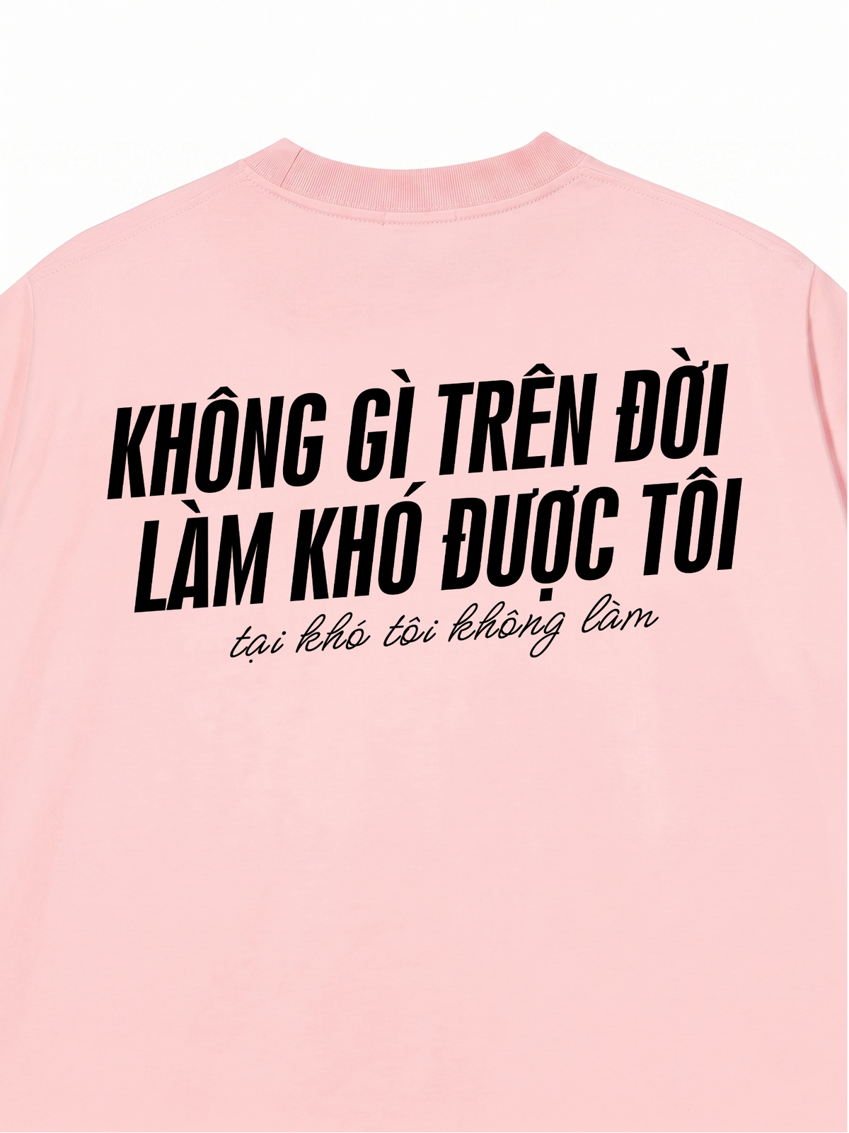 Áo Thun Relaxed Fit Không Gì Làm Khó