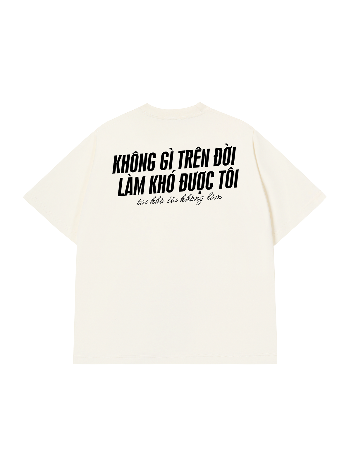 Áo Thun Relaxed Fit Không Gì Làm Khó