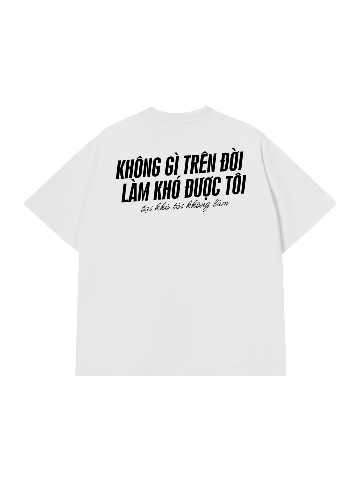 Áo Thun Relaxed Fit Không Gì Làm Khó