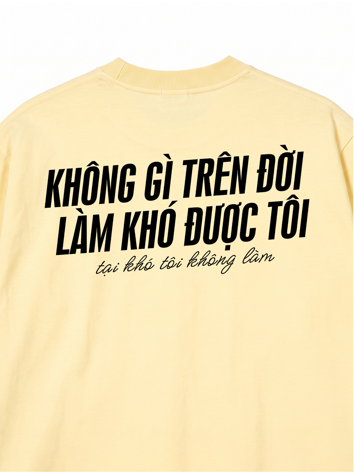Áo Thun Relaxed Fit Không Gì Làm Khó
