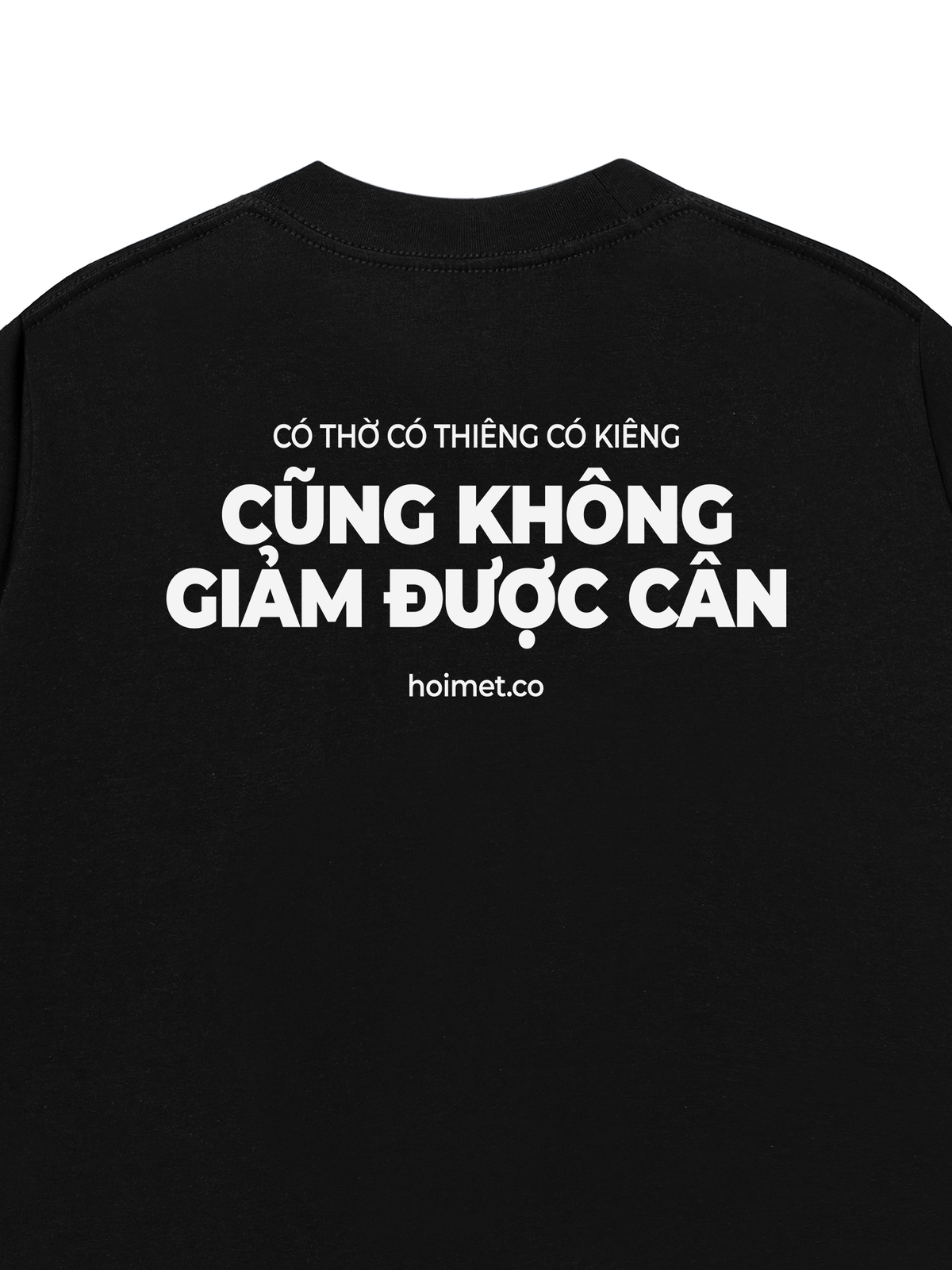 Áo Thun Relaxed Fit Không Giảm Được Cân