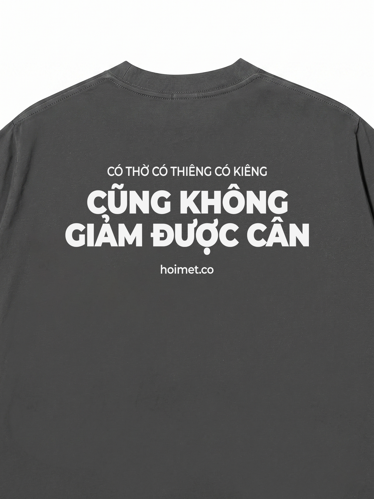 Áo Thun Relaxed Fit Không Giảm Được Cân