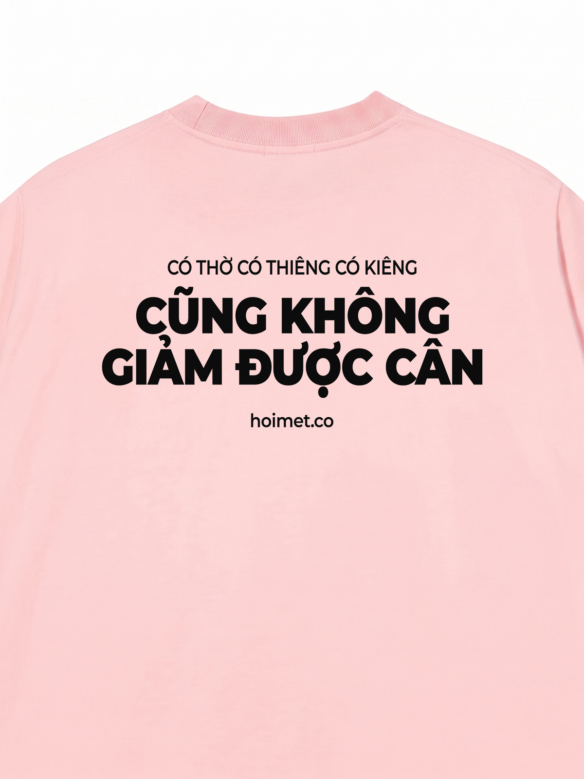 Áo Thun Relaxed Fit Không Giảm Được Cân