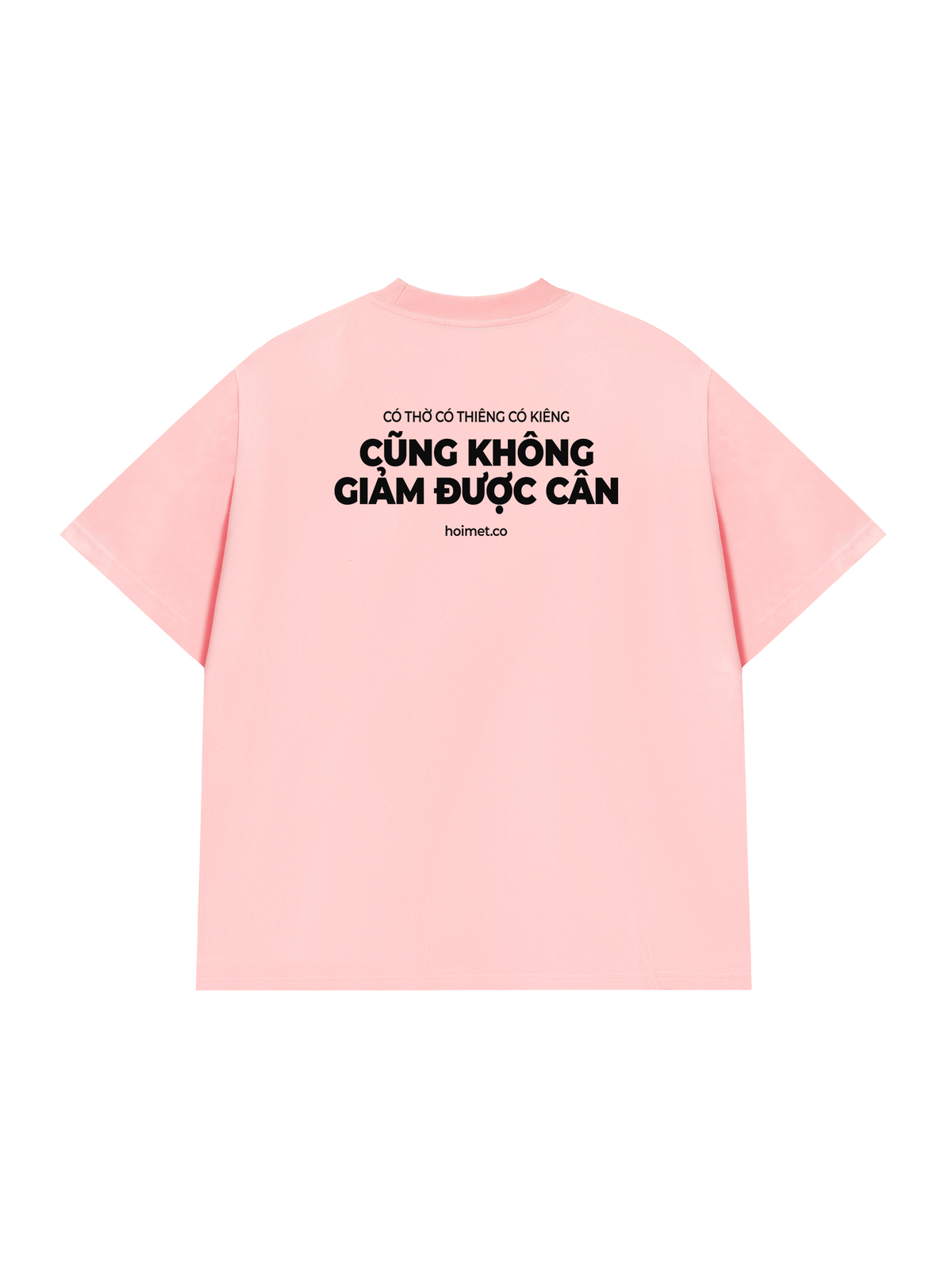 Áo Thun Relaxed Fit Không Giảm Được Cân
