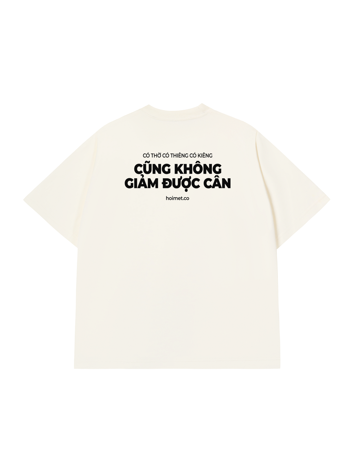 Áo Thun Relaxed Fit Không Giảm Được Cân