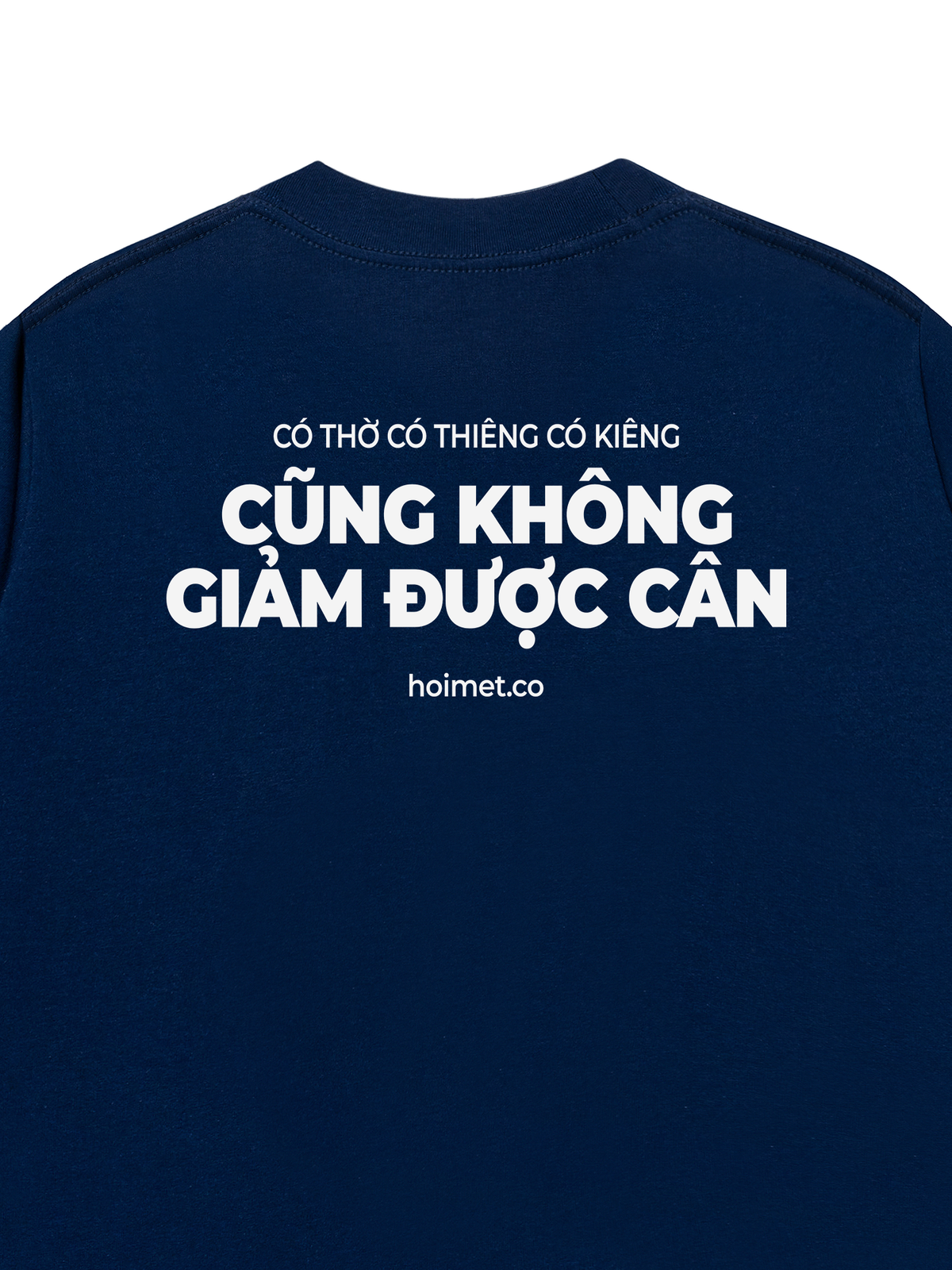 Áo Thun Relaxed Fit Không Giảm Được Cân
