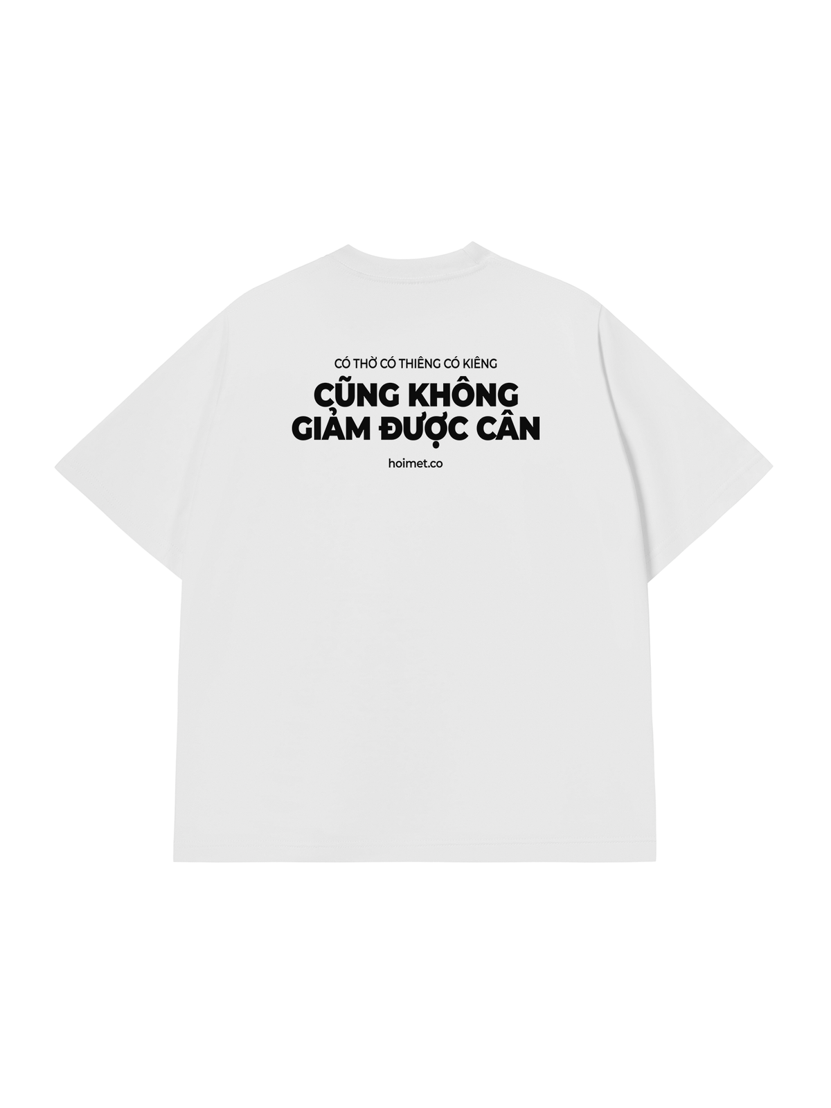 Áo Thun Relaxed Fit Không Giảm Được Cân