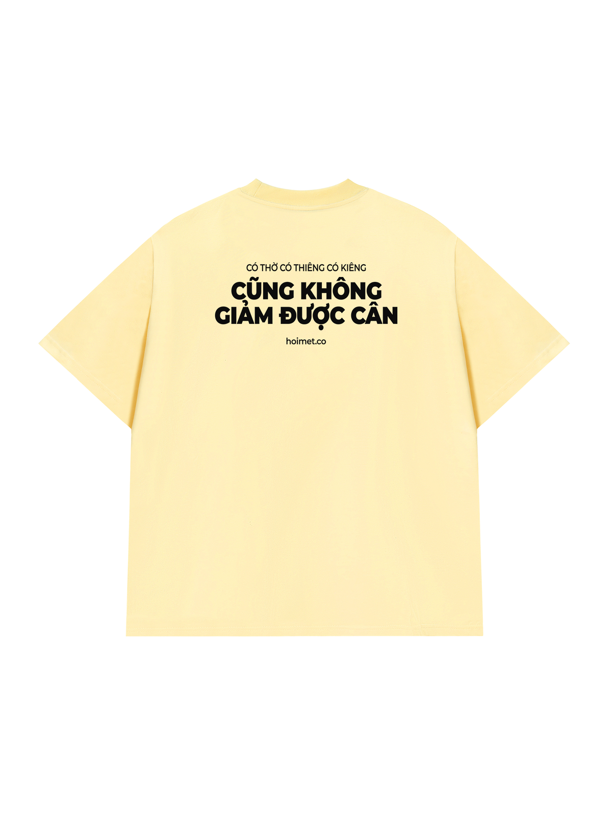 Áo Thun Relaxed Fit Không Giảm Được Cân