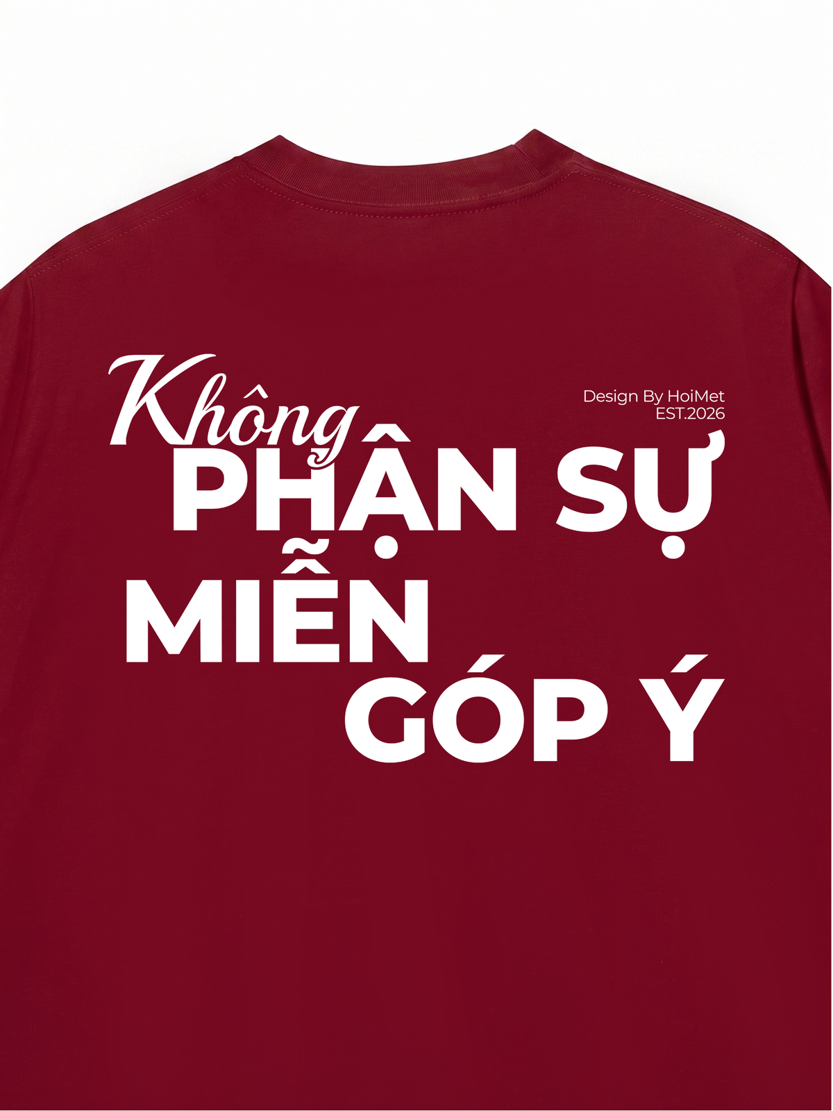 Áo Thun Relaxed Fit Không Phận Sự
