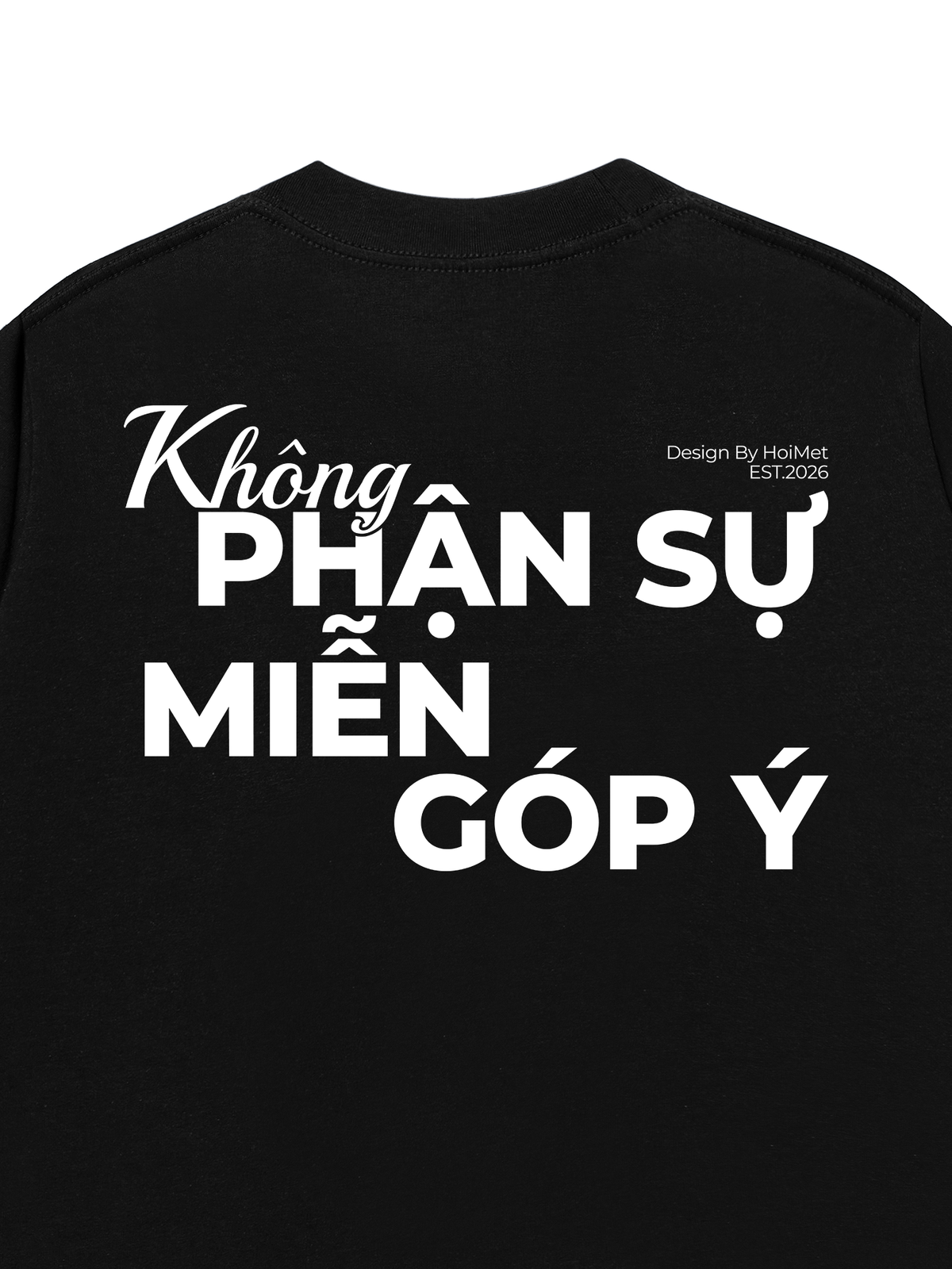 Áo Thun Relaxed Fit Không Phận Sự