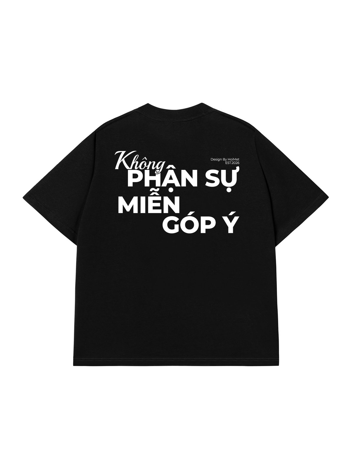 Áo Thun Relaxed Fit Không Phận Sự
