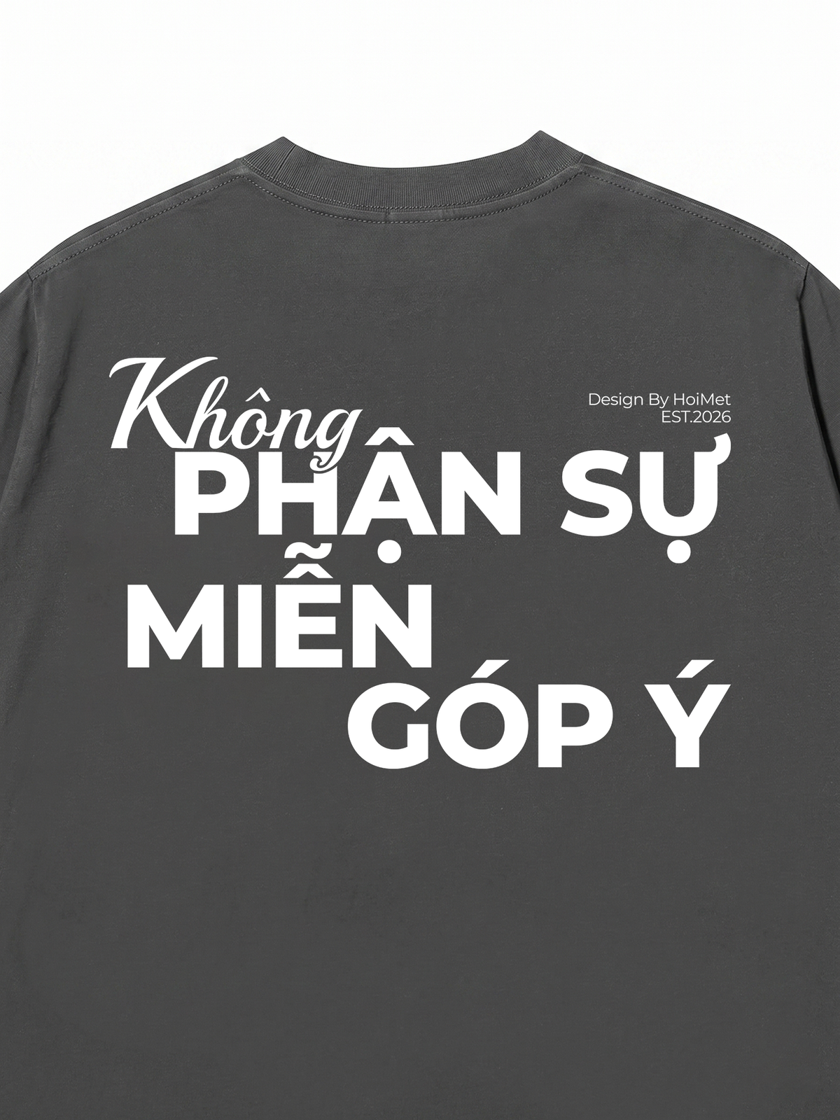 Áo Thun Relaxed Fit Không Phận Sự