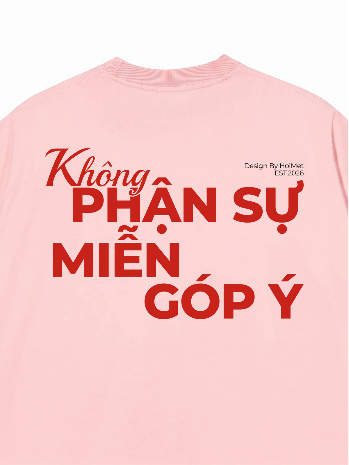 Áo Thun Relaxed Fit Không Phận Sự