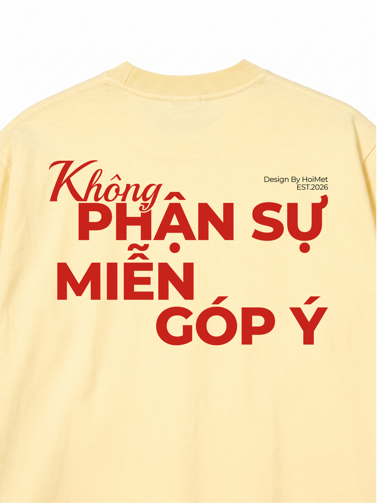 Áo Thun Relaxed Fit Không Phận Sự