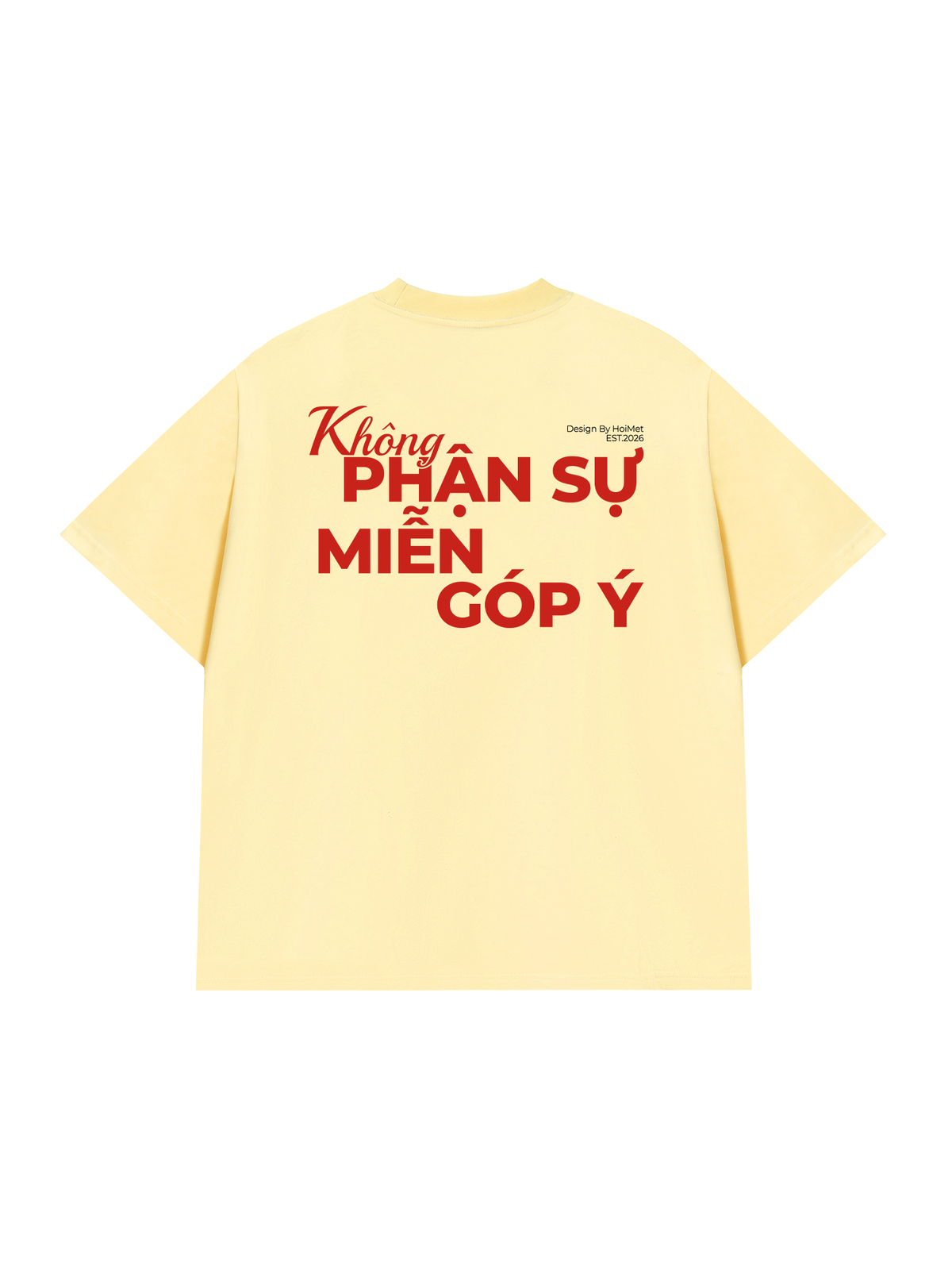 Áo Thun Relaxed Fit Không Phận Sự