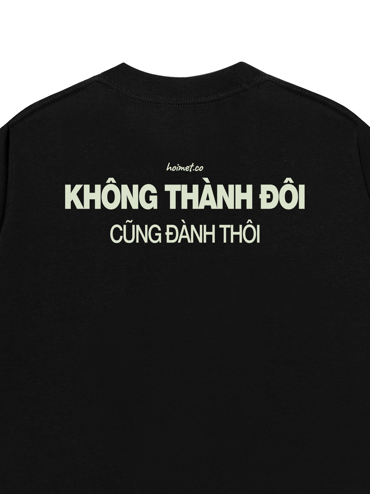 Áo Thun Relaxed Fit Không Thành Đôi