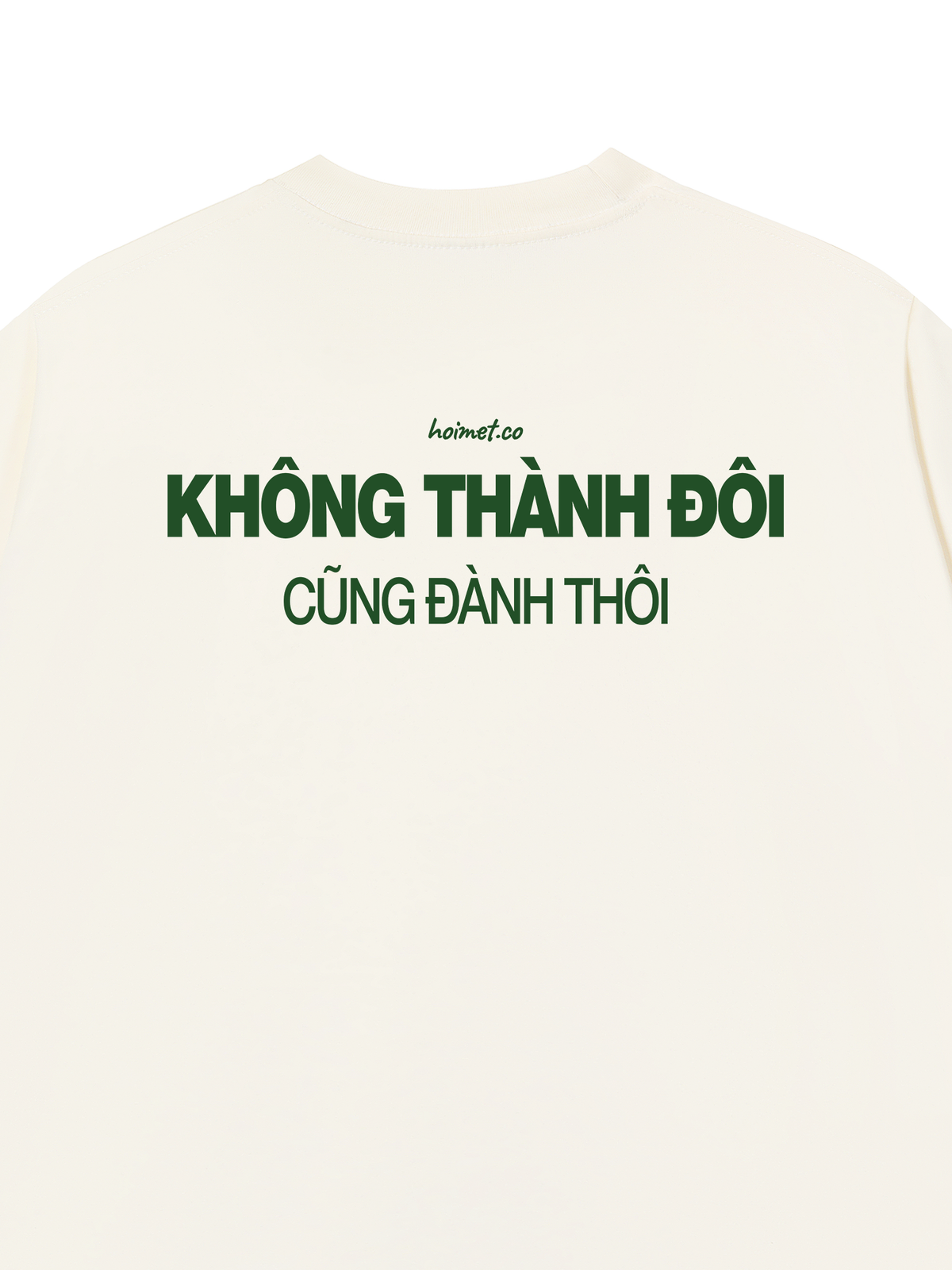 Áo Thun Relaxed Fit Không Thành Đôi