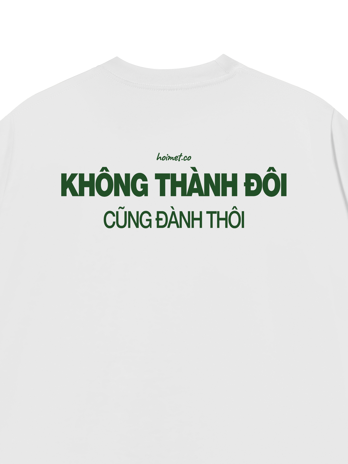 Áo Thun Relaxed Fit Không Thành Đôi