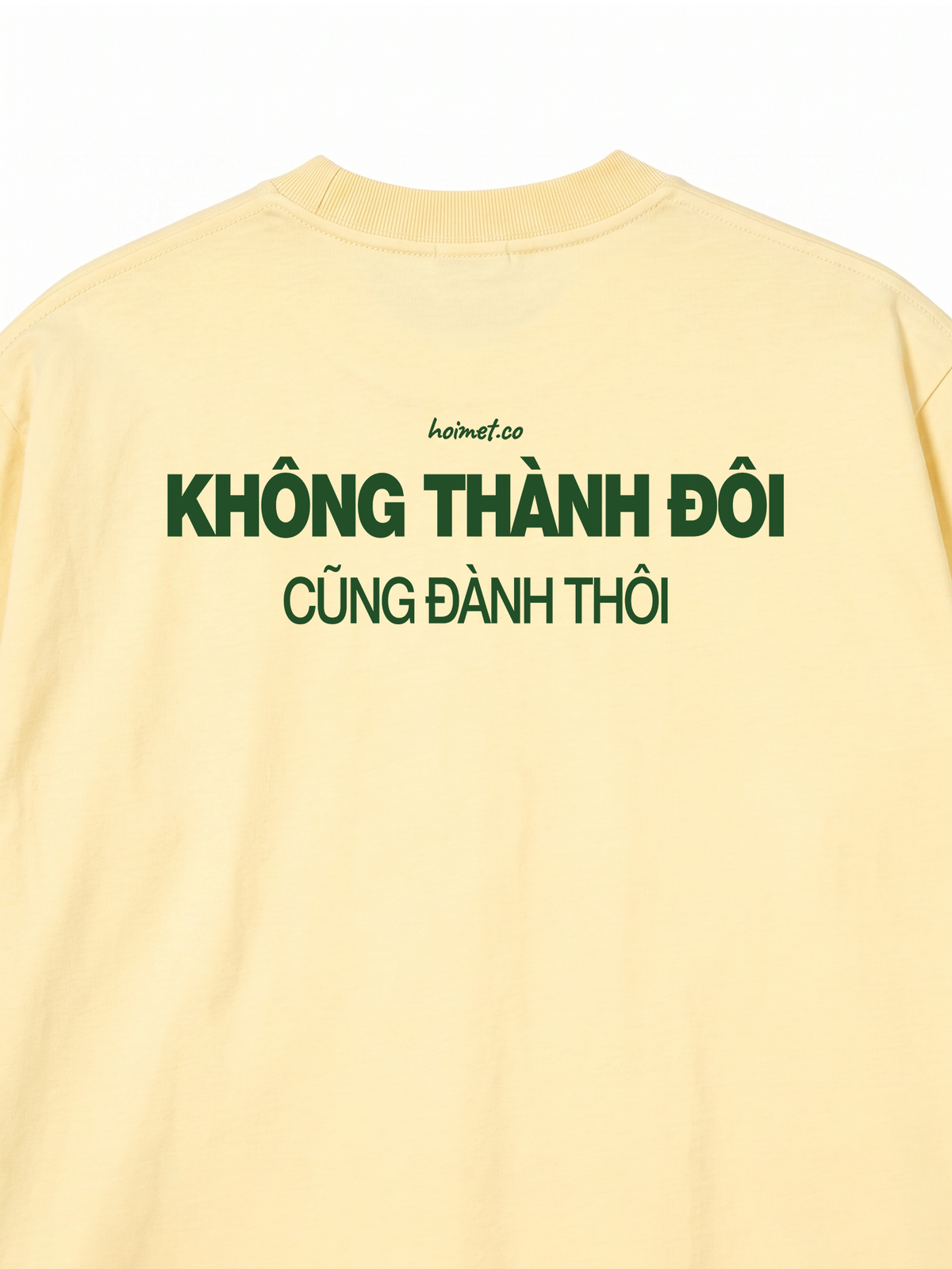Áo Thun Relaxed Fit Không Thành Đôi