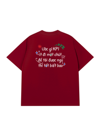 Áo Thun Relaxed Fit Kpi Ít Đi Một Chút