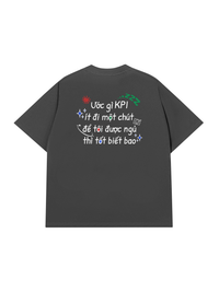 Áo Thun Relaxed Fit Kpi Ít Đi Một Chút