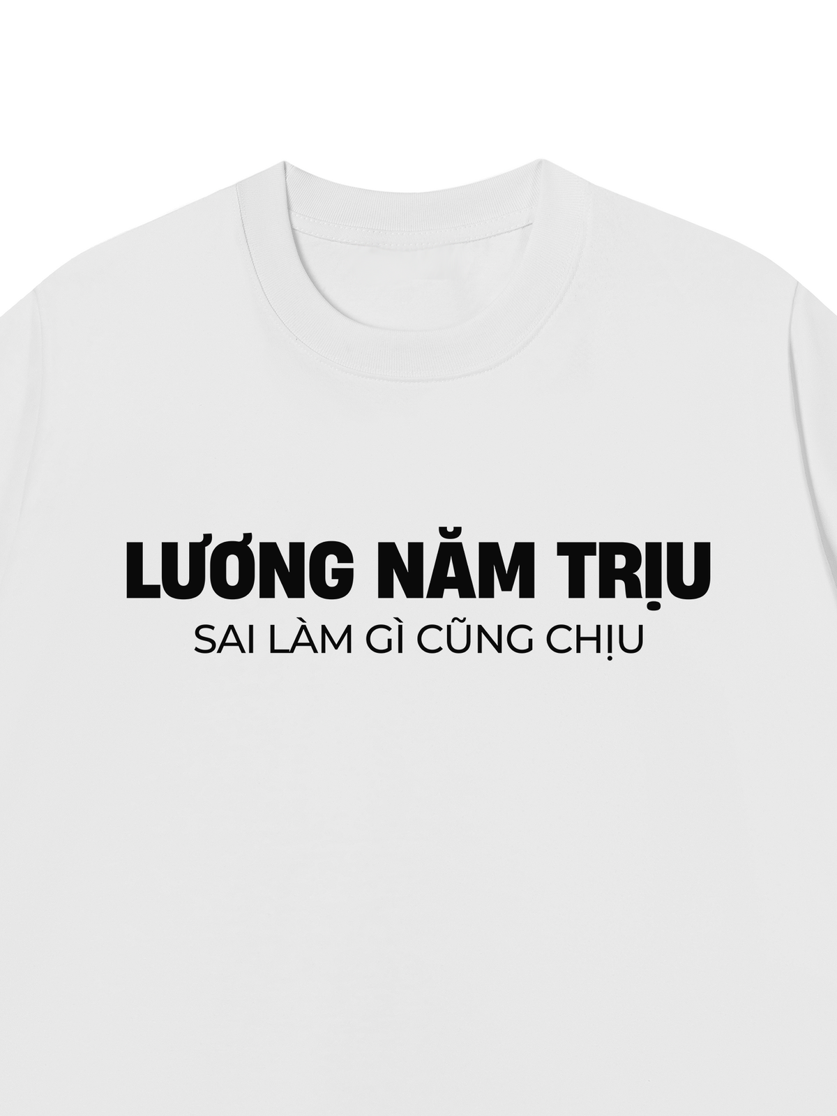 Áo Thun Relaxed Fit Lương 5 Trịu