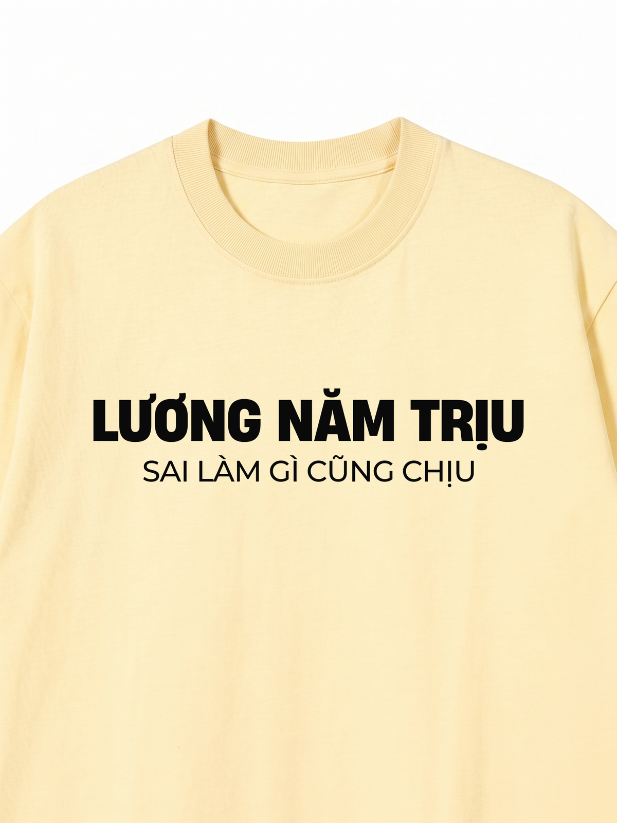 Áo Thun Relaxed Fit Lương 5 Trịu