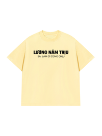 Áo Thun Relaxed Fit Lương 5 Trịu