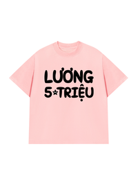 Áo Thun Relaxed Fit Lương Năm Triệu