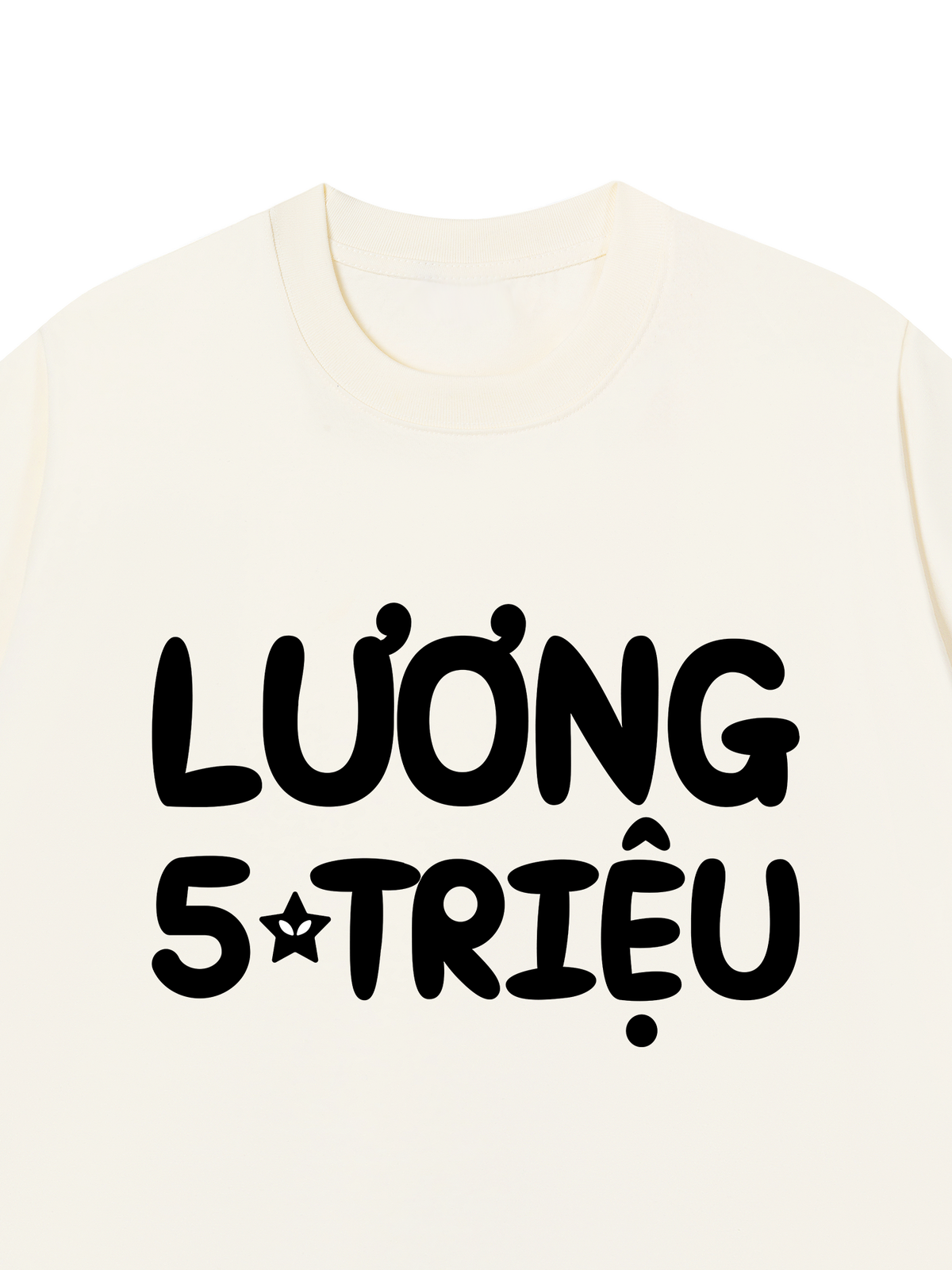 Áo Thun Relaxed Fit Lương Năm Triệu