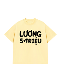 Áo Thun Relaxed Fit Lương Năm Triệu