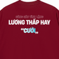 Áo Thun Relaxed Fit Lương Thấp Hay Cười