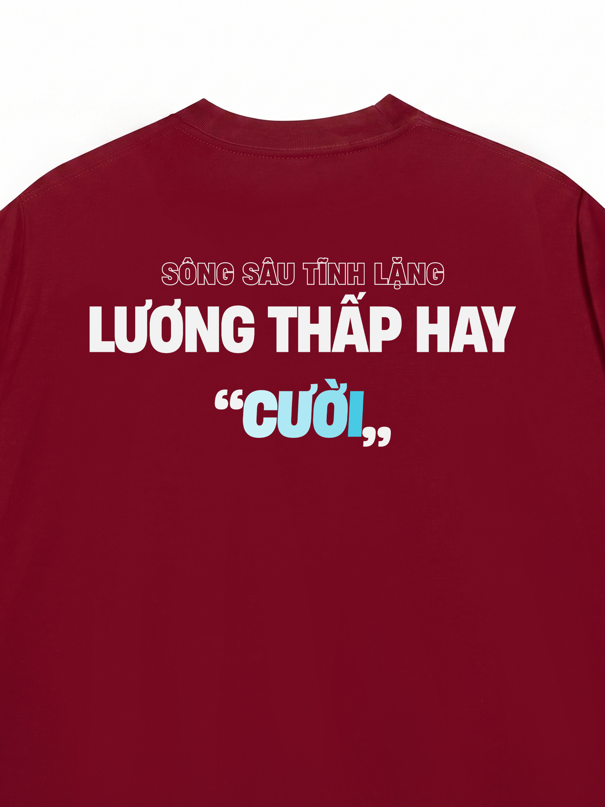 Áo Thun Relaxed Fit Lương Thấp Hay Cười