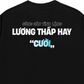 Áo Thun Relaxed Fit Lương Thấp Hay Cười