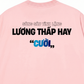 Áo Thun Relaxed Fit Lương Thấp Hay Cười