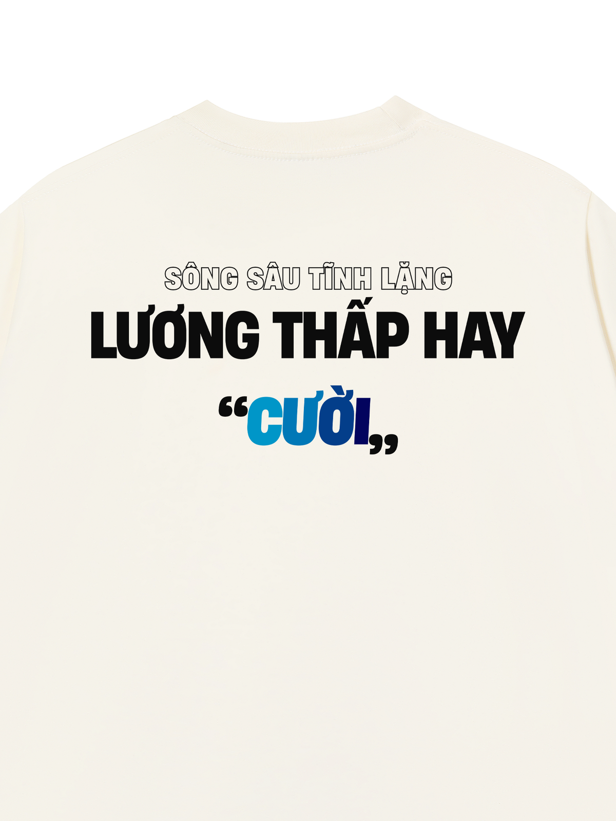 Áo Thun Relaxed Fit Lương Thấp Hay Cười