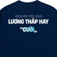 Áo Thun Relaxed Fit Lương Thấp Hay Cười