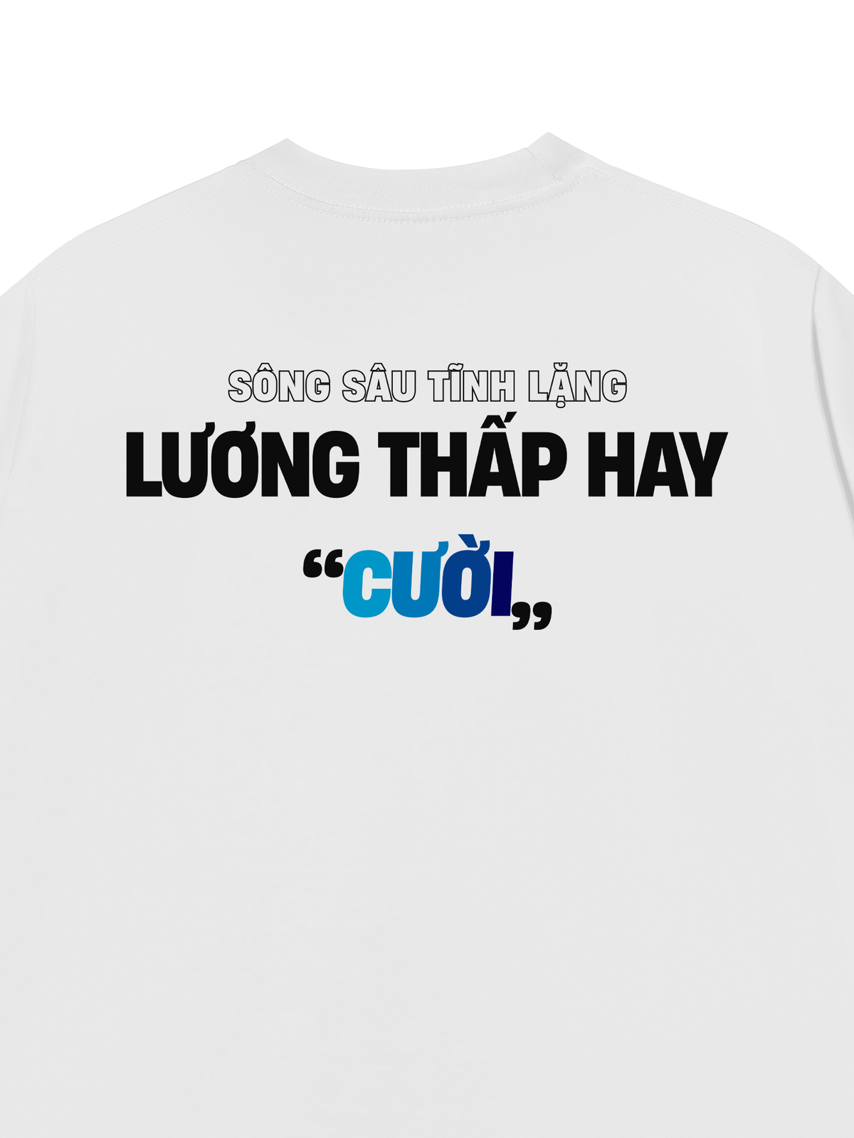 Áo Thun Relaxed Fit Lương Thấp Hay Cười