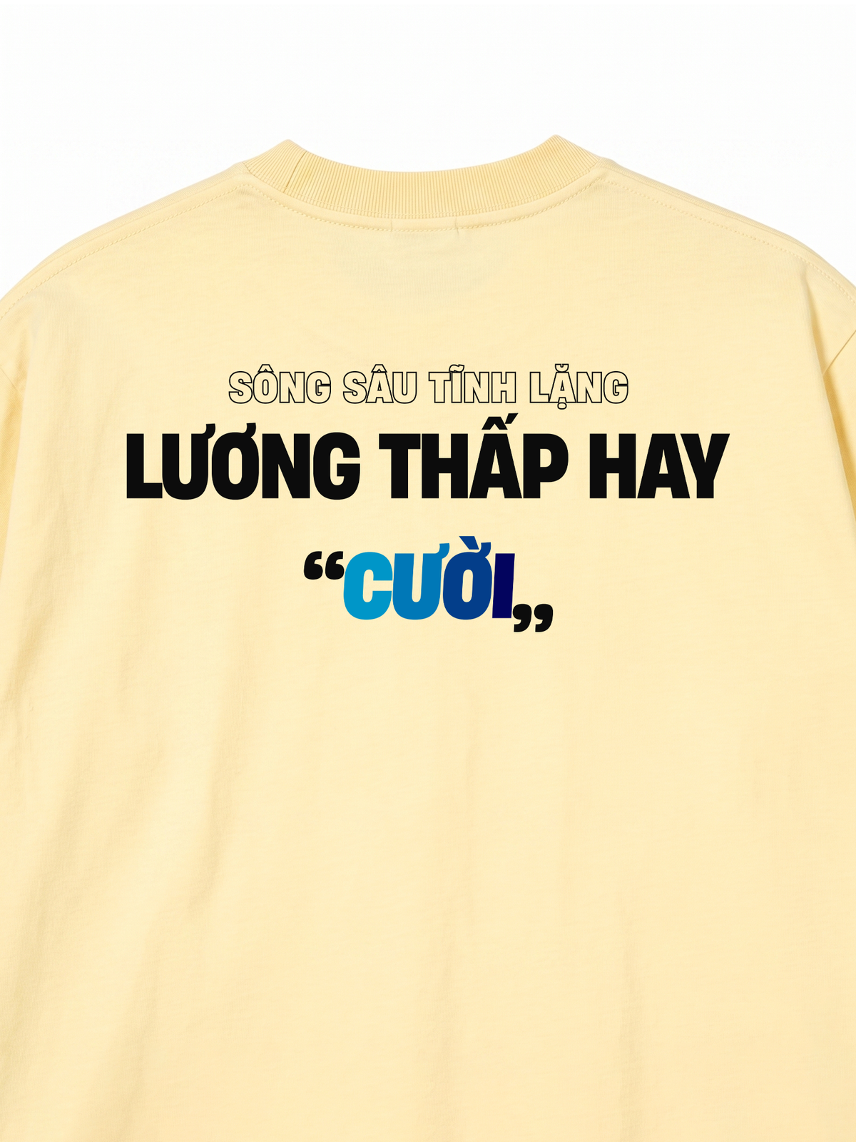 Áo Thun Relaxed Fit Lương Thấp Hay Cười