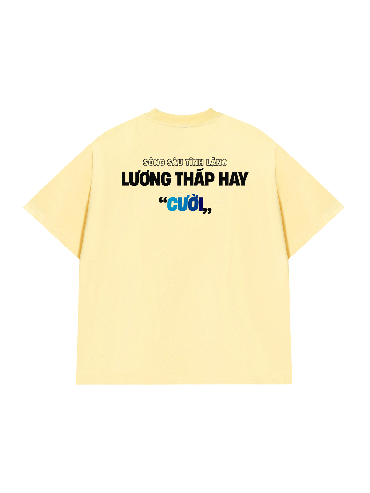 Áo Thun Relaxed Fit Lương Thấp Hay Cười