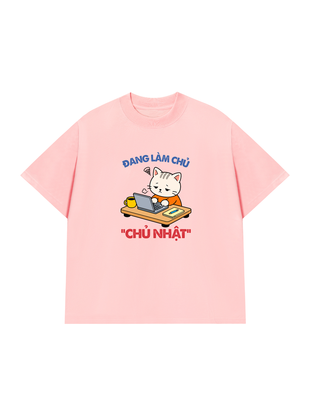 Áo Thun Relaxed Fit Làm Chủ Nhật