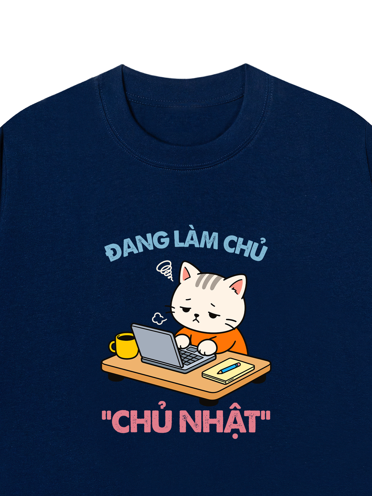 Áo Thun Relaxed Fit Làm Chủ Nhật