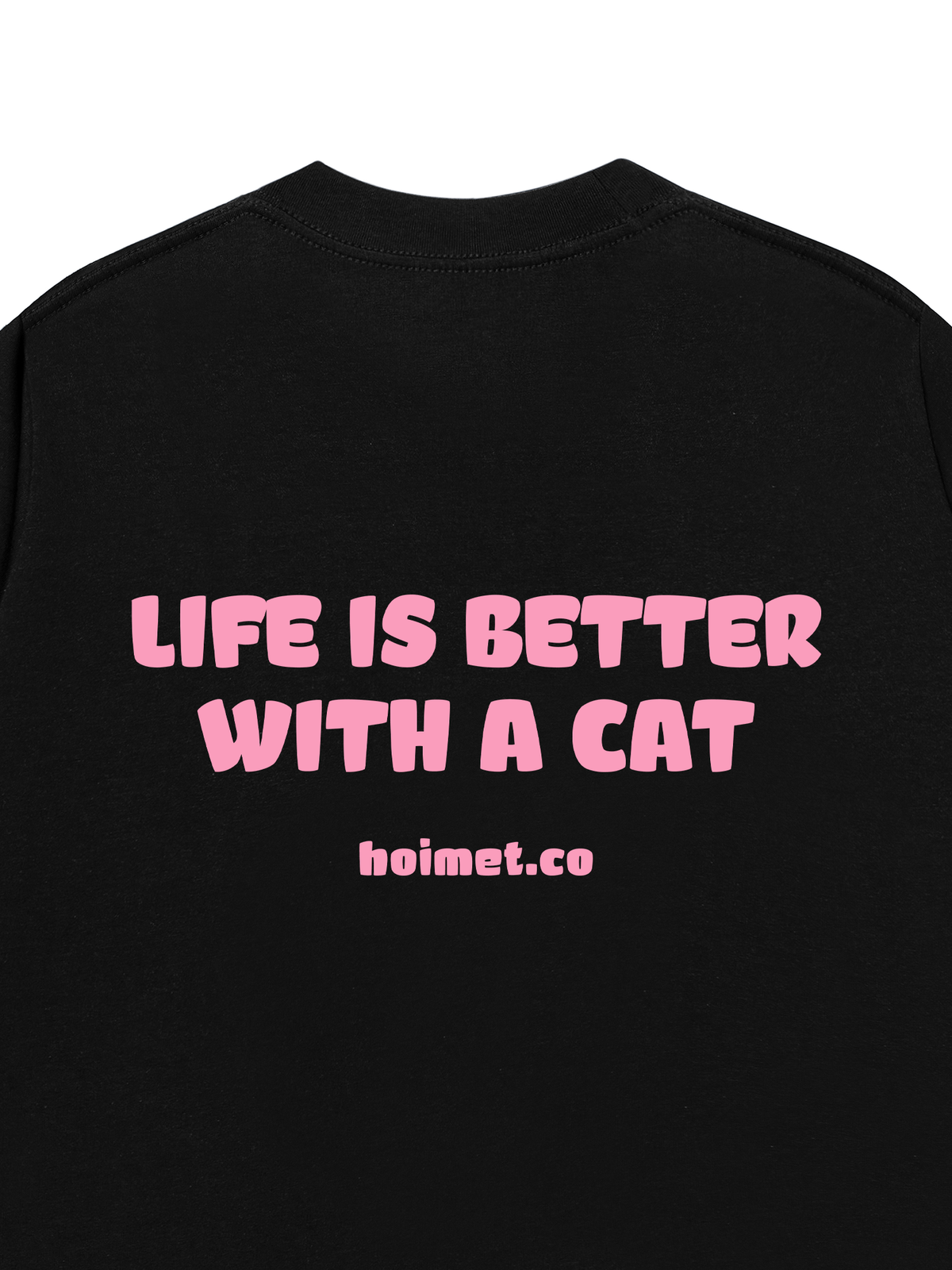 Áo Thun Relaxed Fit Life Is Better With A Cat