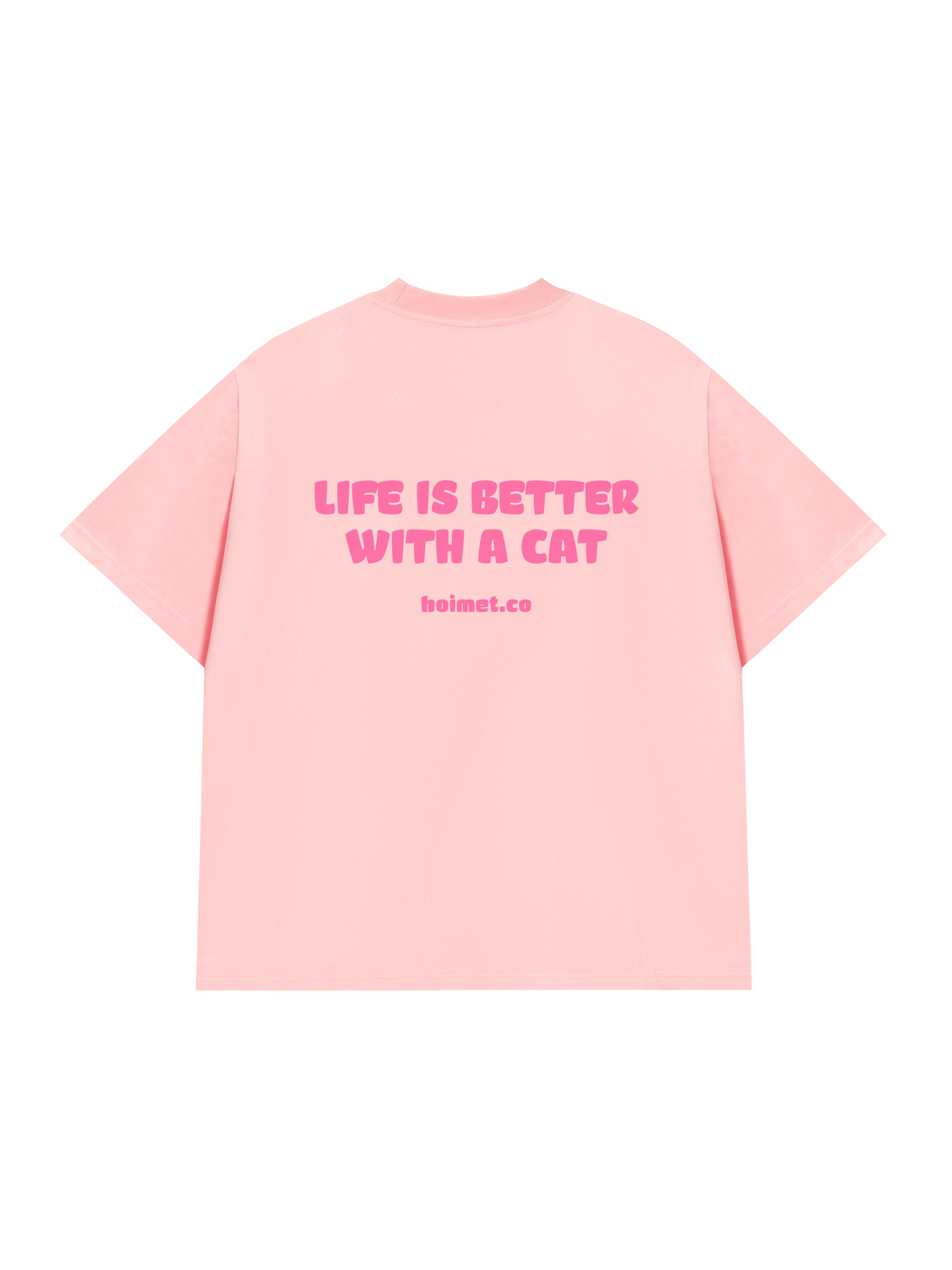 Áo Thun Relaxed Fit Life Is Better With A Cat