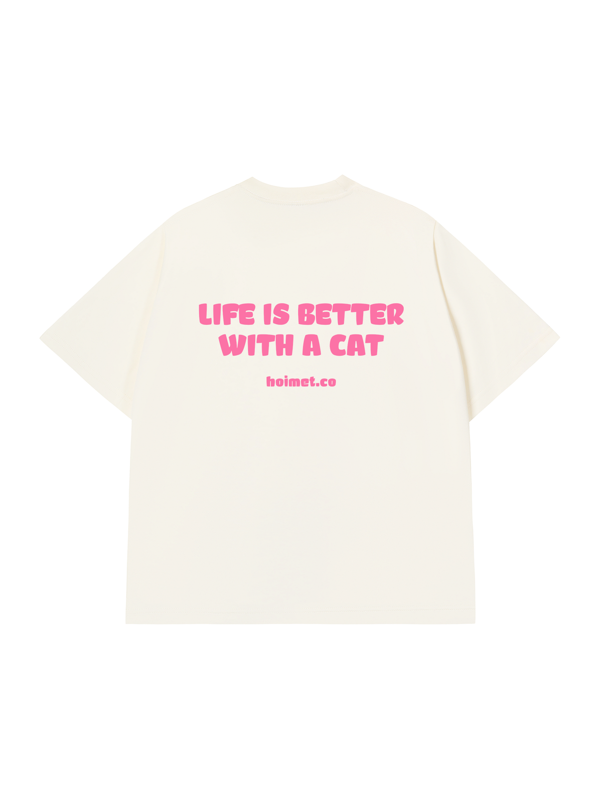 Áo Thun Relaxed Fit Life Is Better With A Cat
