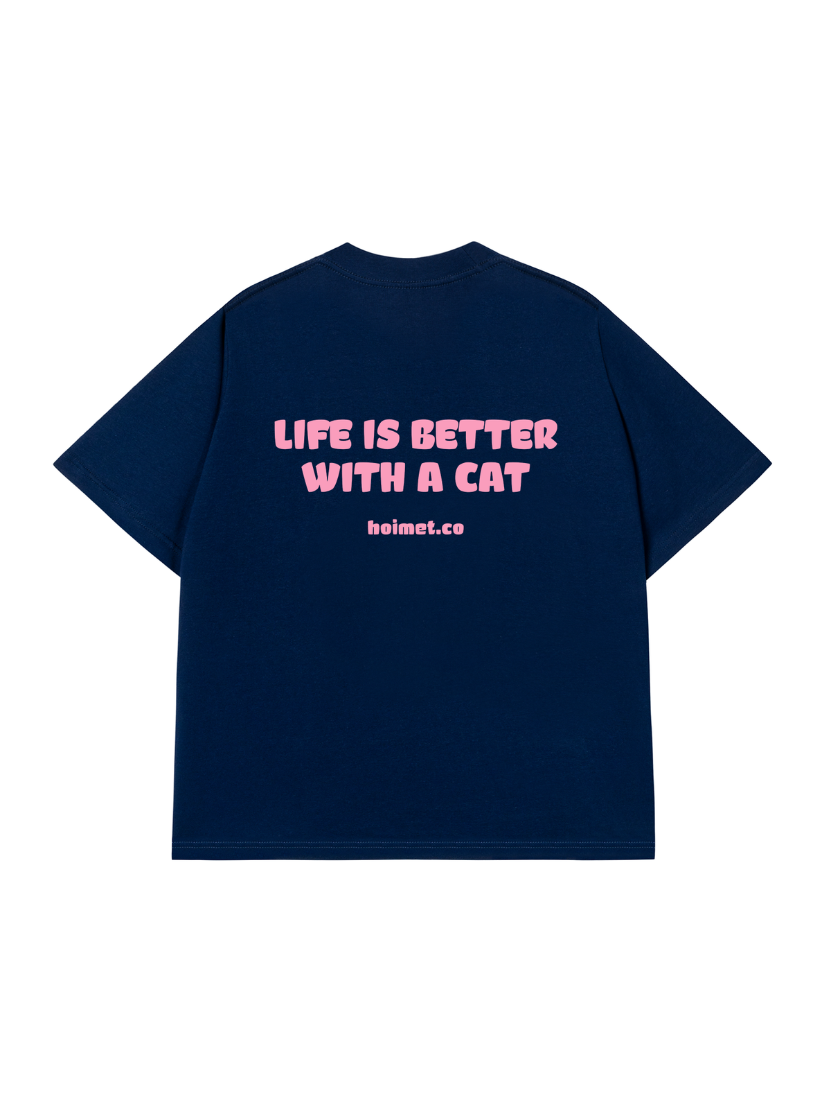Áo Thun Relaxed Fit Life Is Better With A Cat
