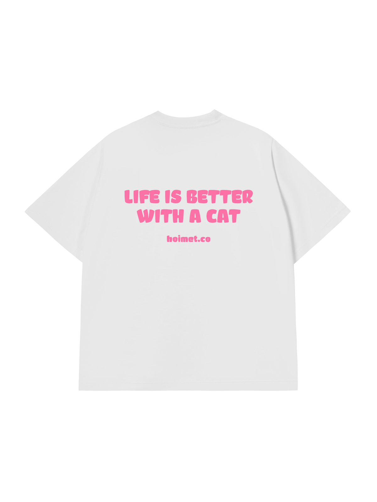 Áo Thun Relaxed Fit Life Is Better With A Cat